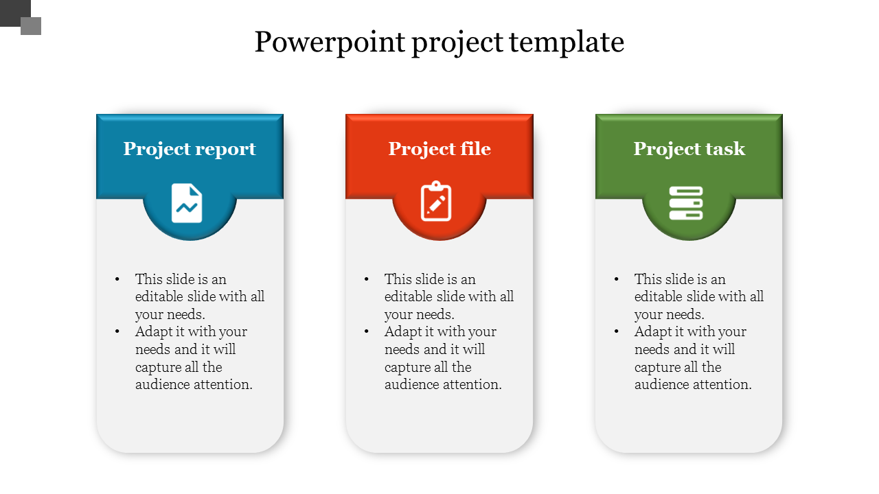 Innovative & creative PowerPoint Project Template Designs